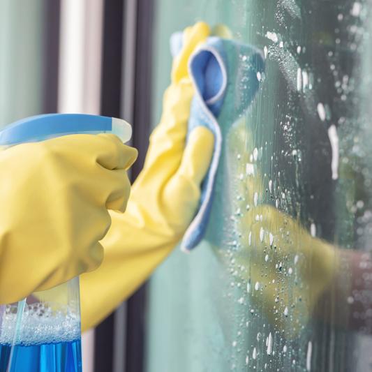 Servicio de limpieza de cristaleras